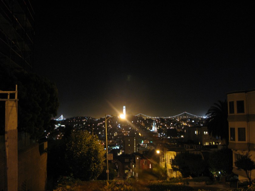 San Fran by night